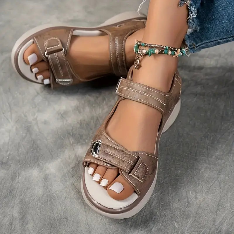 Cassindra | Comfortable wedge sandals for women