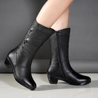 Platvessa | Platform Mid Calf Boots