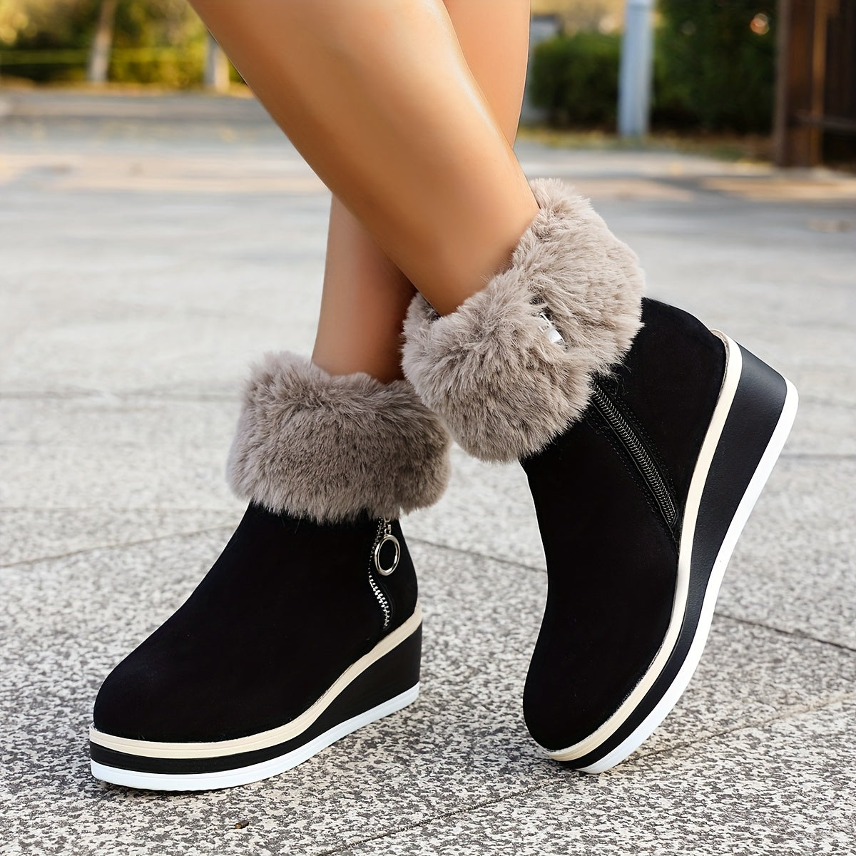 Ortheva | Orthopaedic Wedge Ankle Boots