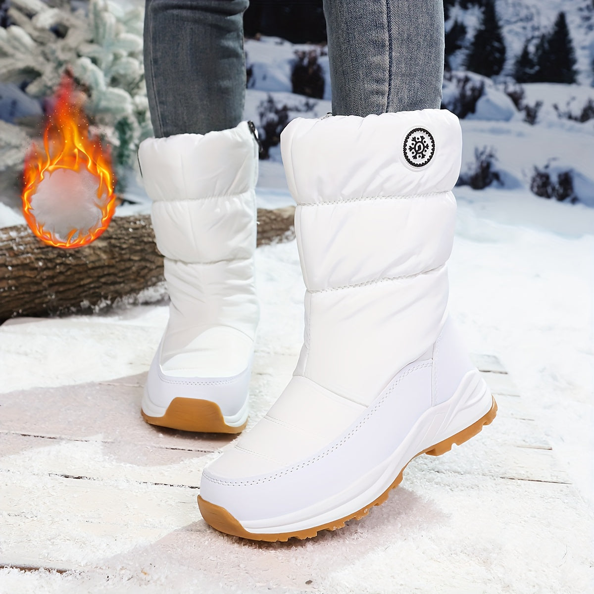 Snowvella | Winter Mid Calf Boots