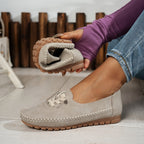 Lightweight Flexible Moccasins Soft Pink Suede Comfort