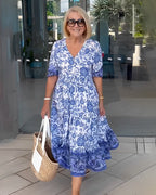 Madison – Breezy Flowy Dress with a Figure-Flattering Fit