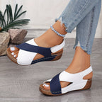 Orthopaedic Wedge Sandals Memory Foam Comfort