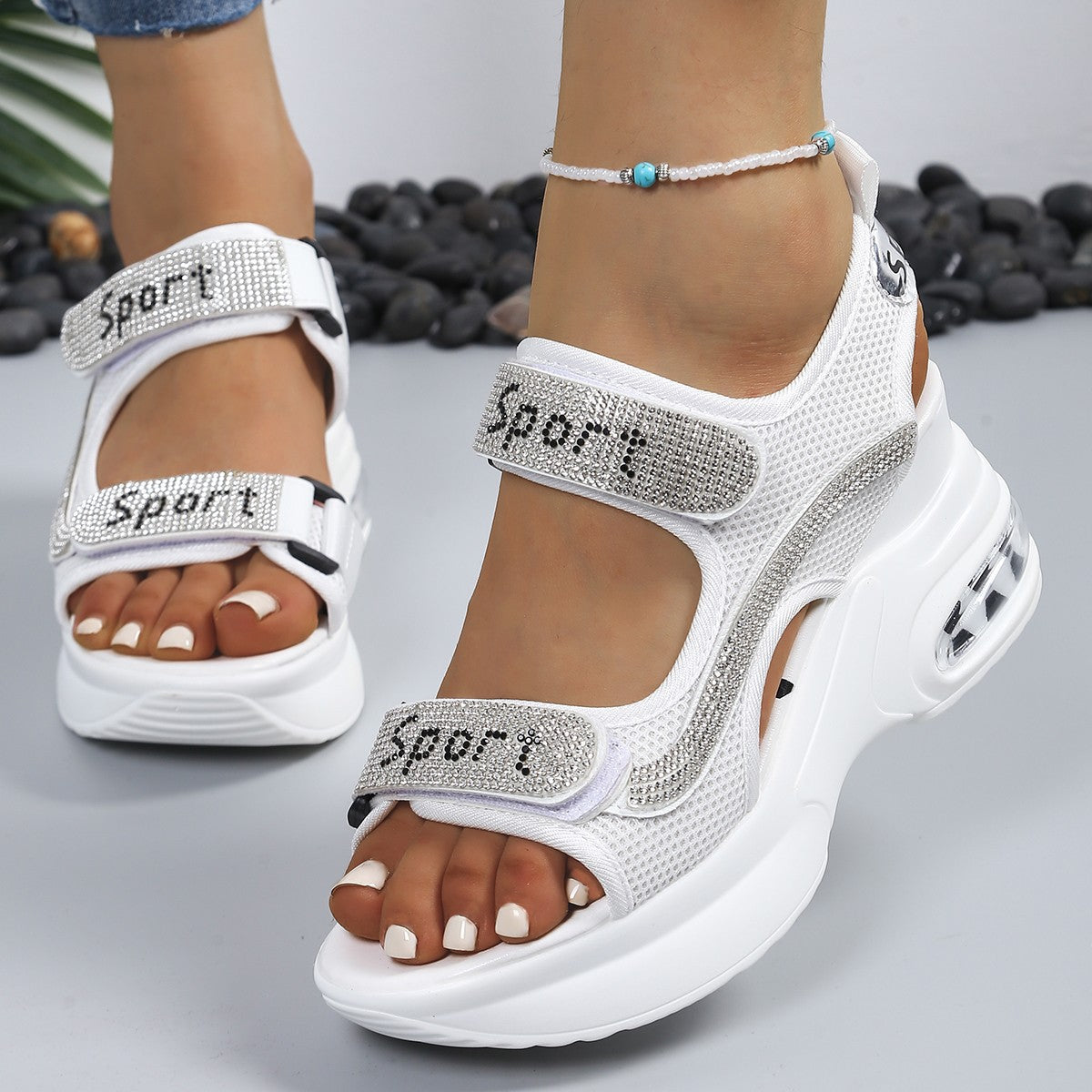 Crystara | Platform Orthopaedic Sandals