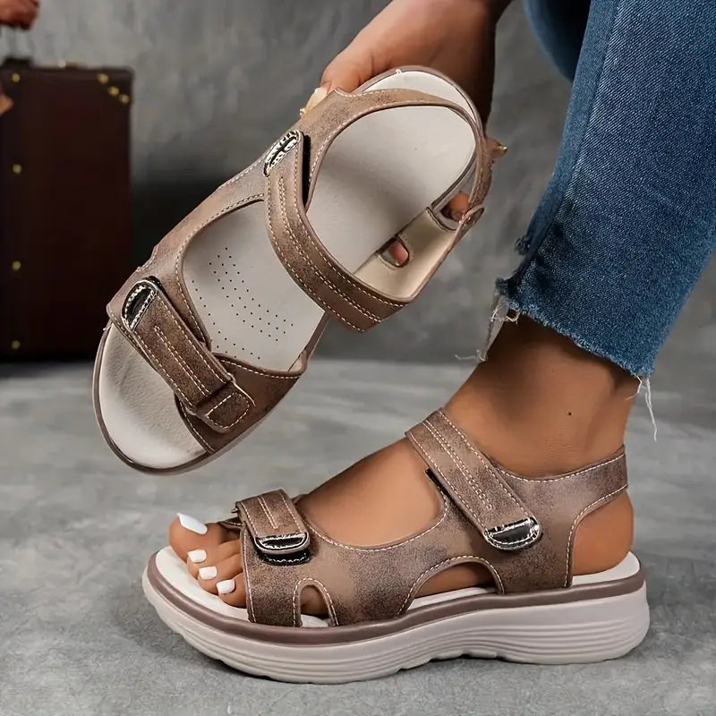 Cassindra | Comfortable wedge sandals for women