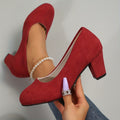 Feylarisse | Wide Toe Stable Heel Pumps