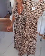 Panthera | Leopard V Neck Dress
