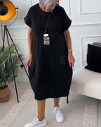 Sarvelle | Casual Short-sleeve Kaftan