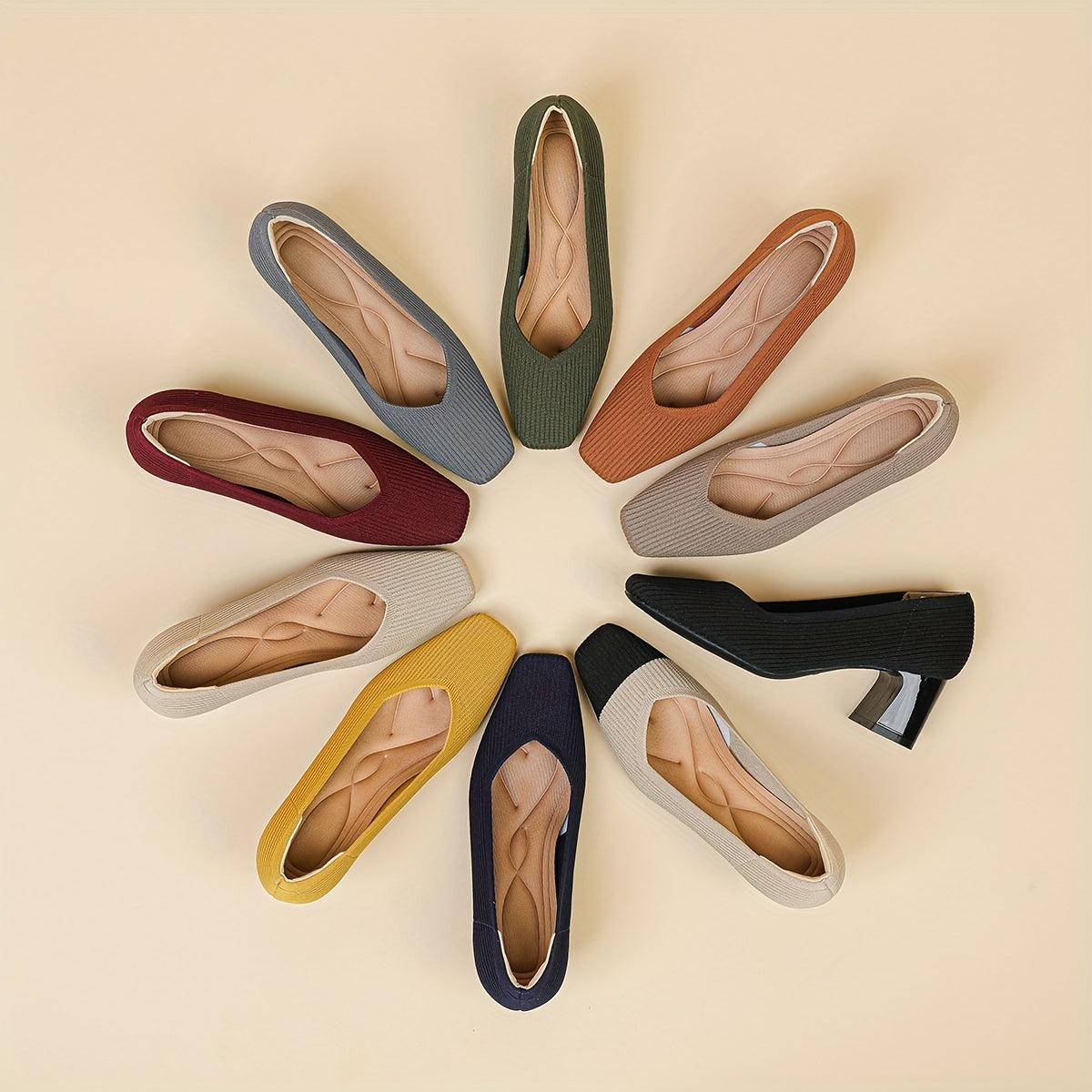 Elvarienne | Comfortable Stable Heel Pumps