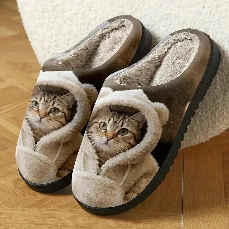 Feloria | Cat Face Slip Slippers