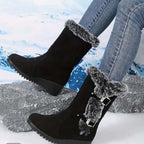 Plushvella | Mid Calf Winter Boots