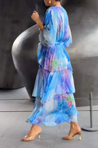 Cassia – Graceful Chiffon Dress