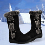 Plushvella | Mid Calf Winter Boots