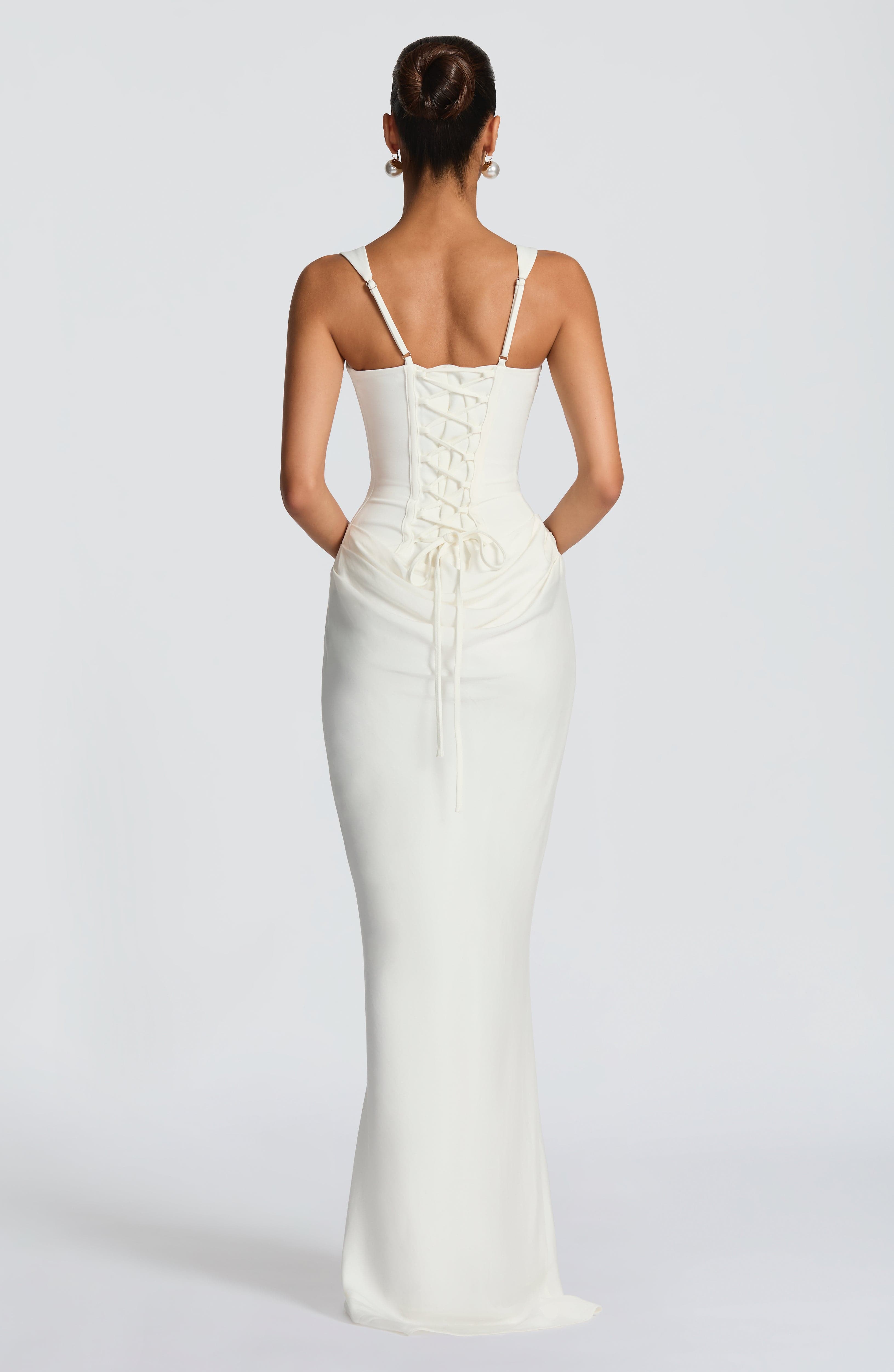 Lenoria | Square Neck Maxi Dress