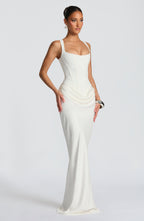Lenoria | Square Neck Maxi Dress