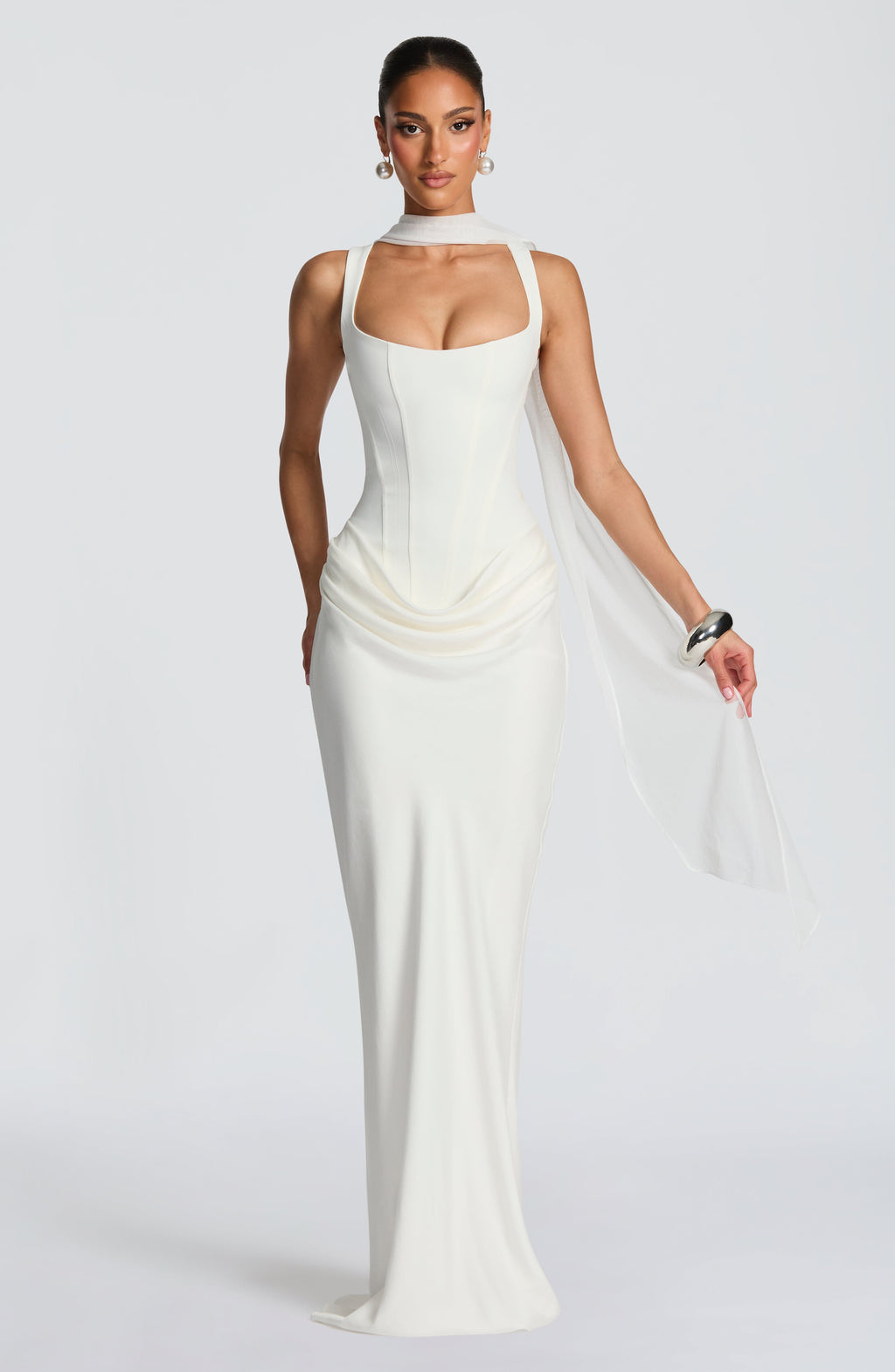Lenoria | Square Neck Maxi Dress