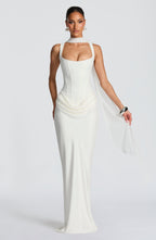 Lenoria | Square Neck Maxi Dress