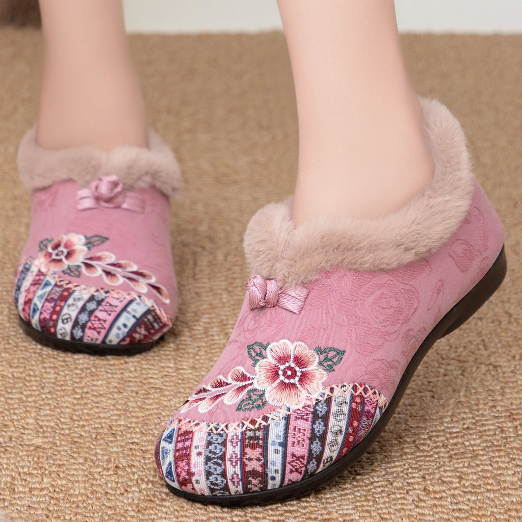 Averiellea | Floral Warm Shoes