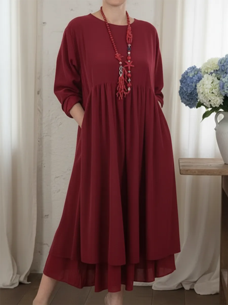Melvaria | Relaxed Midi Dress