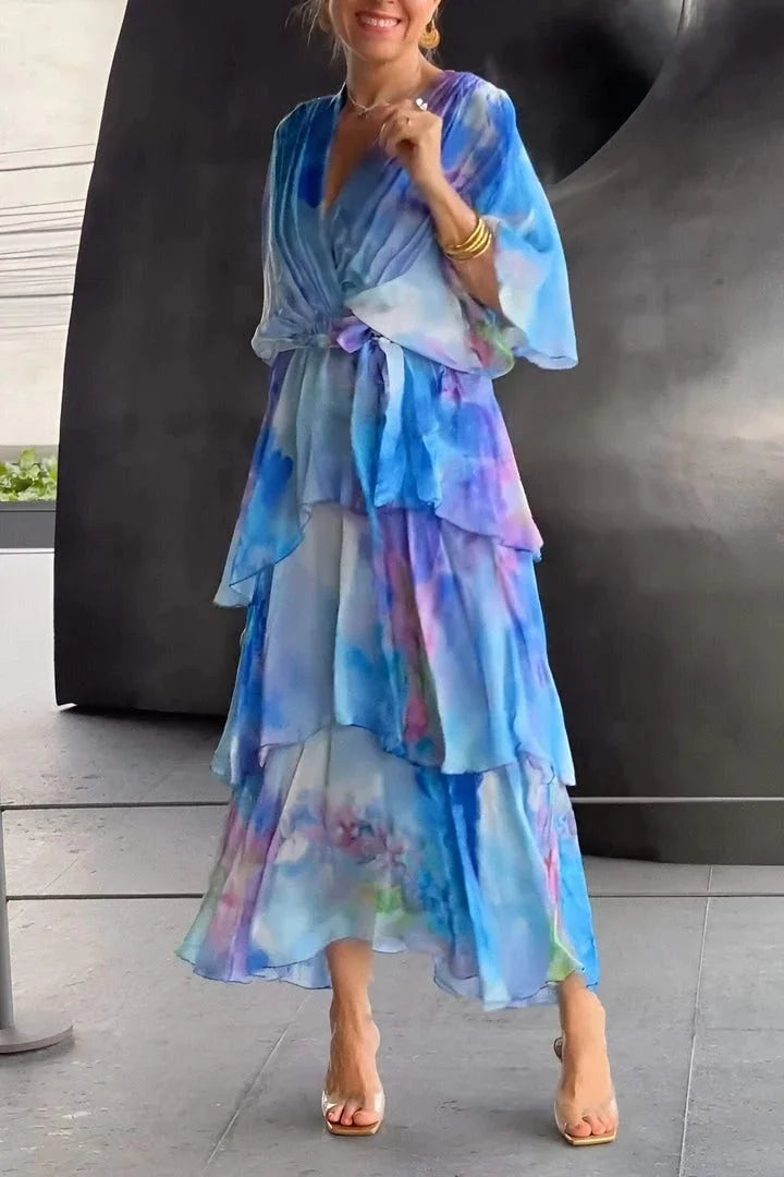 Cassia – Graceful Chiffon Dress