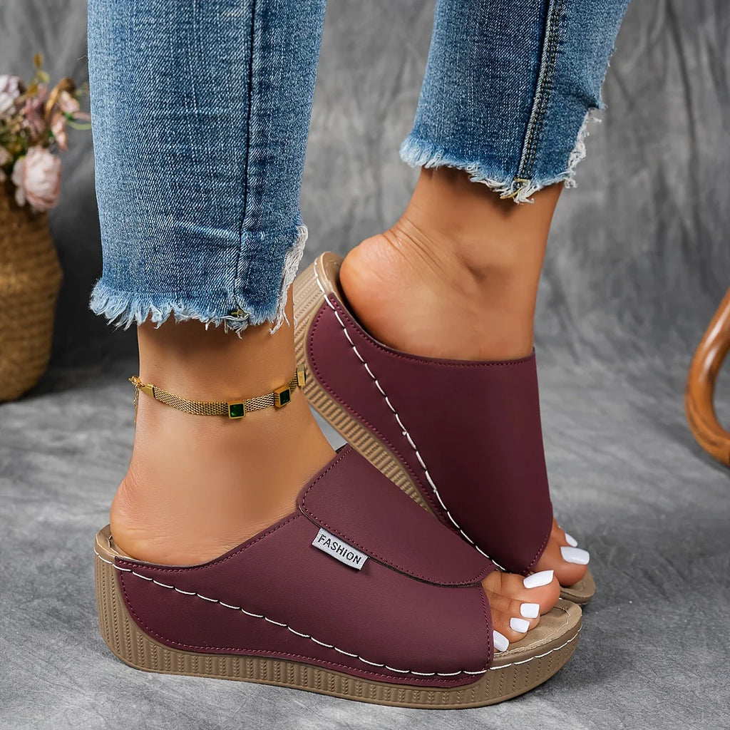 Archvella | Thick Sole Support Slippers