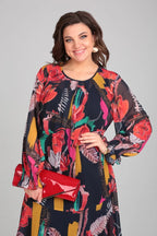 Floravine | Modern Floral Dress