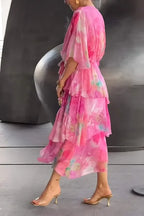 Cassia – Graceful Chiffon Dress