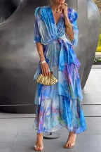 Cassia – Graceful Chiffon Dress