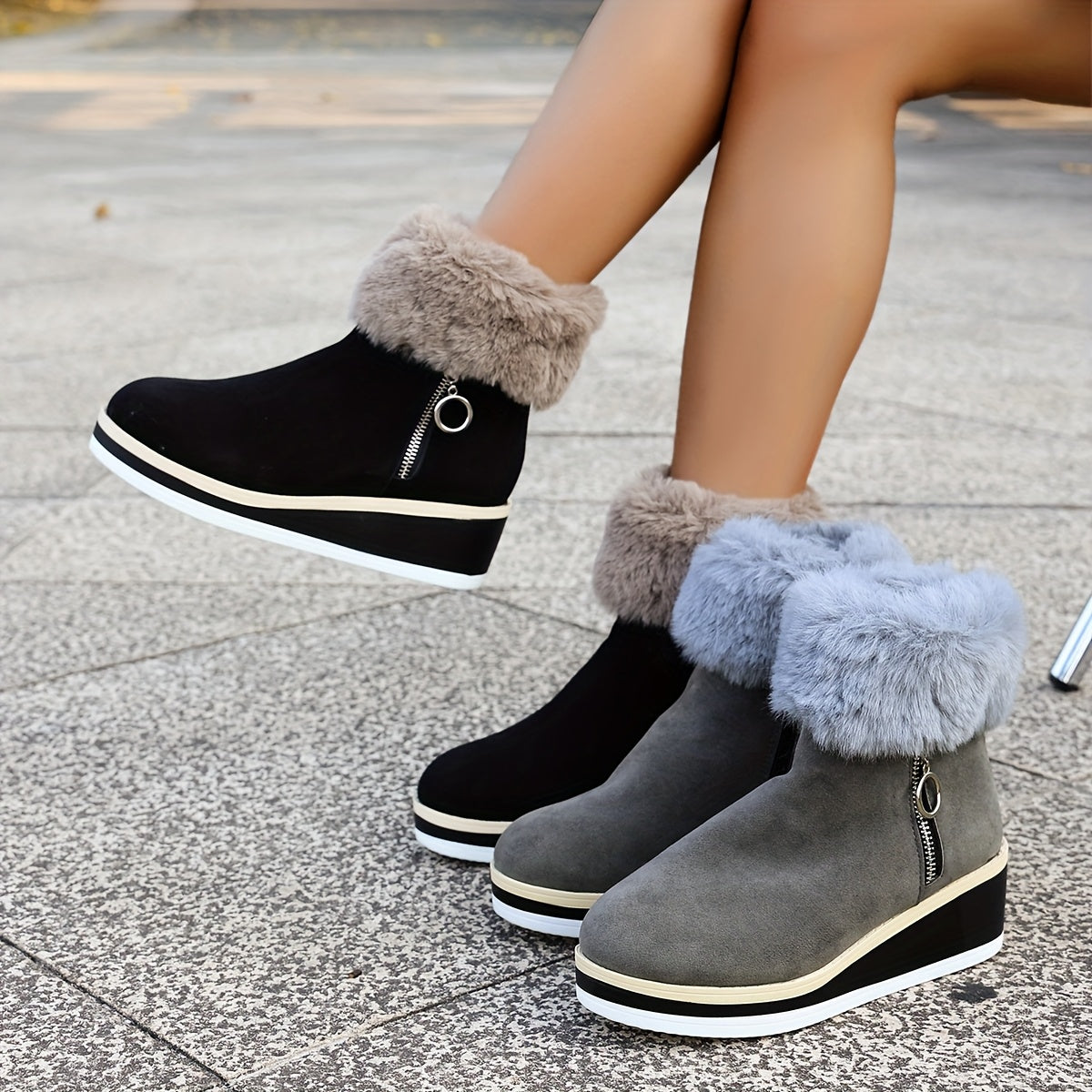 Ortheva | Orthopaedic Wedge Ankle Boots
