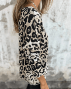 Savrielle | Casual Leopard Print Top
