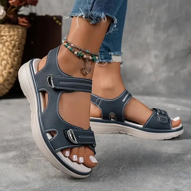 Cassindra | Comfortable wedge sandals for women