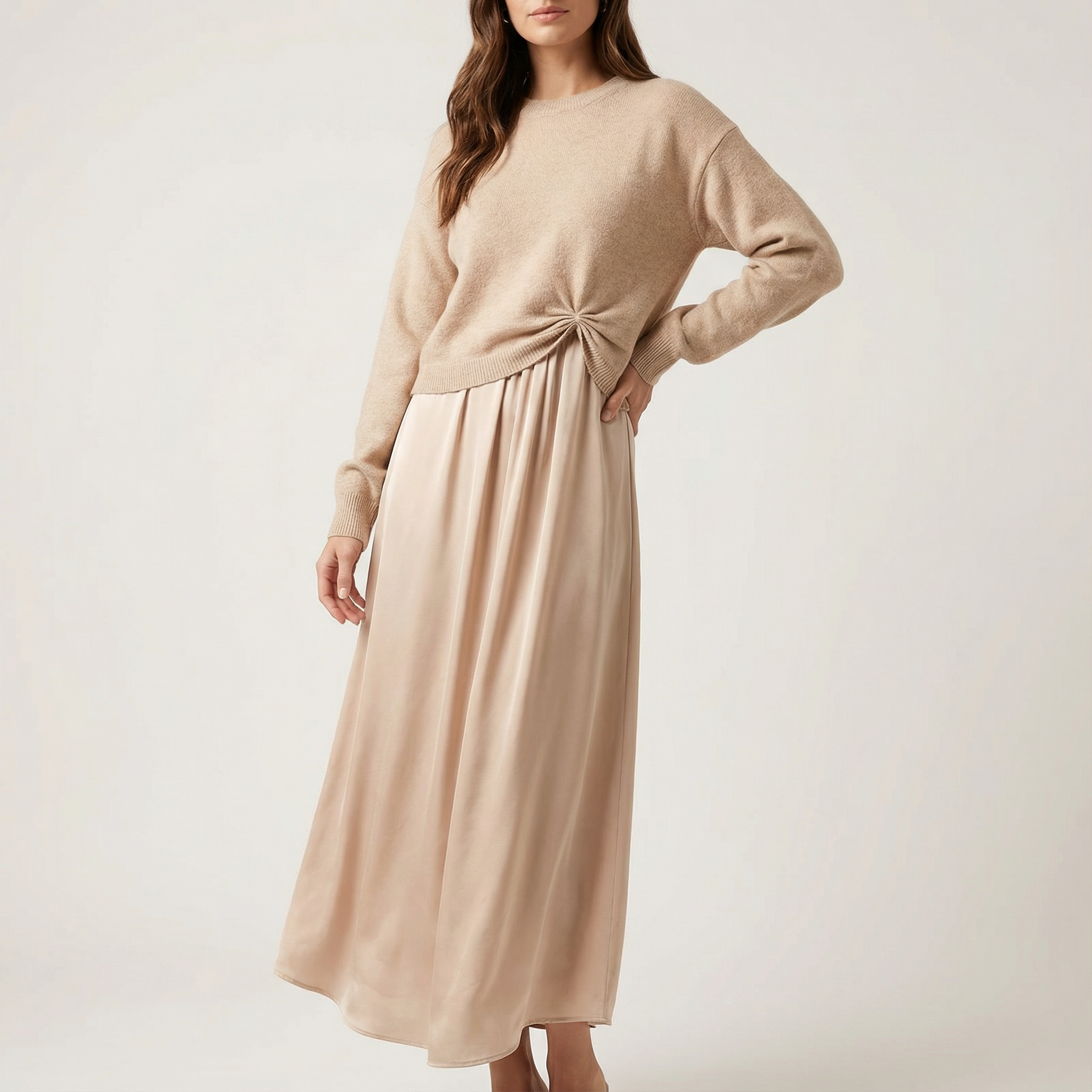 Velmora | Sweater Dress Two Piece