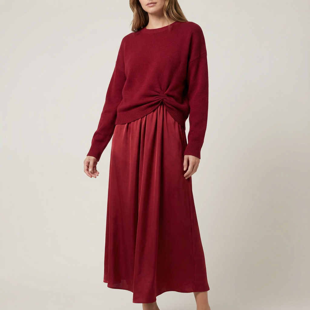 Velmora | Sweater Dress Two Piece