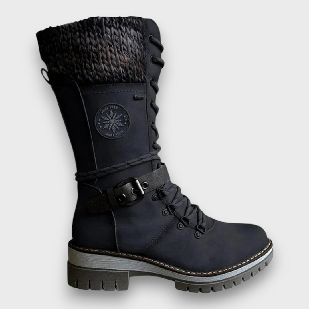 Favelisse | Lace Up Winter Boots