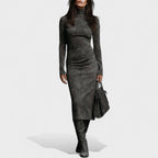 Arvielle | Elegant Suede-style Dress