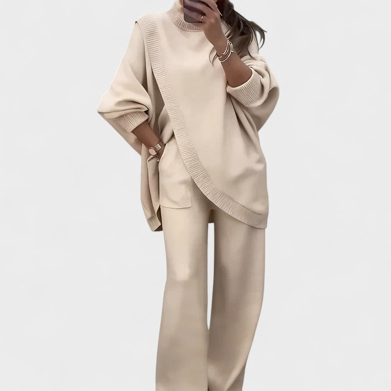 Seravielleth | Elegant Knit Two Piece Set