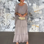 Lara – Graceful Maxi Dress with Flowing Design