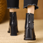 Melvarissea | Luxury Mid Heel Ankle Boots