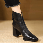 Melvarissea | Luxury Mid Heel Ankle Boots